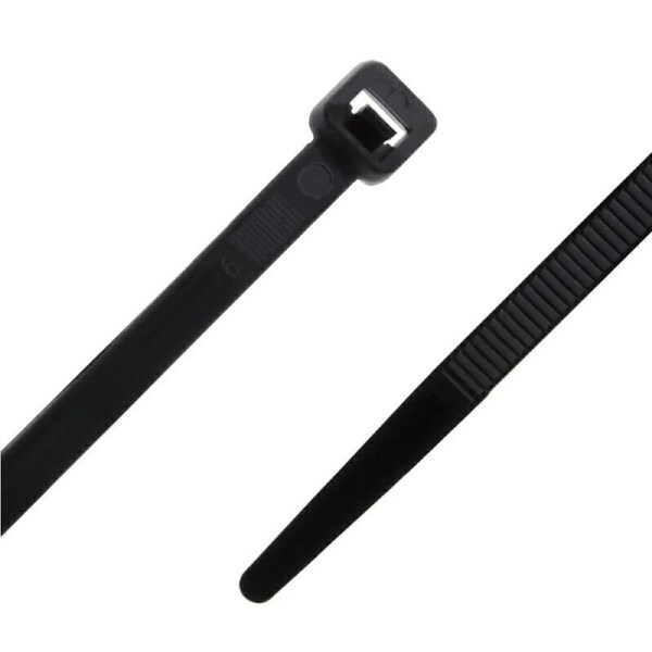 Alogic Ty-it Nylon Cable Tie Black (UV Rated) 430mm X 4.8mm(Bag of 100) Management Accessories - NC4348BLK