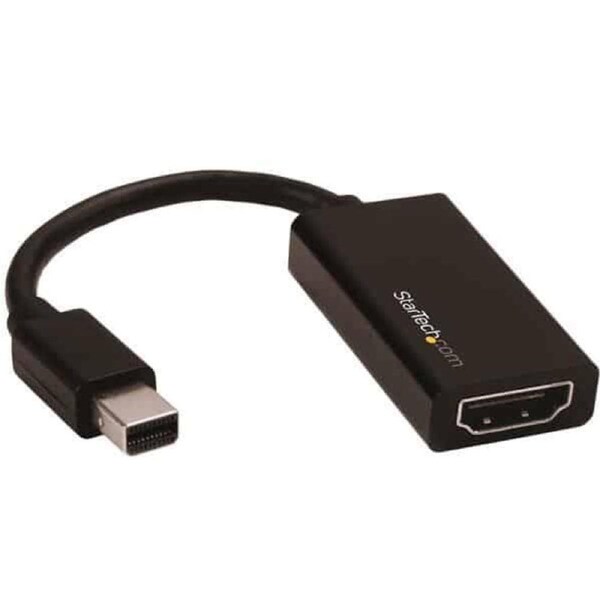 StarTech MDP2HD4K60S video cable adapter 0.148 m Mini DisplayPort HDMI Black