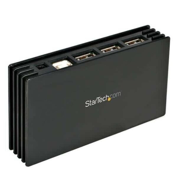 StarTech ST7202USB interface hub USB 2.0 480 Mbit/s Black