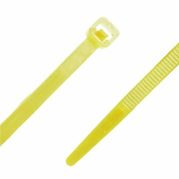 Alogic Ty-it Nylon Cable Tie Yellow 300mm X 4.8mm(Bag of 100) Management Accessories - NC348YEL