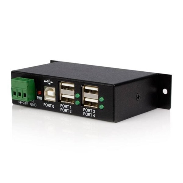 StarTech 4-Port Industrial USB 2.0 Hub with ESD Protection