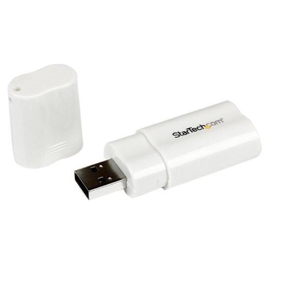 StarTech USB to Stereo Audio Adapter Converter