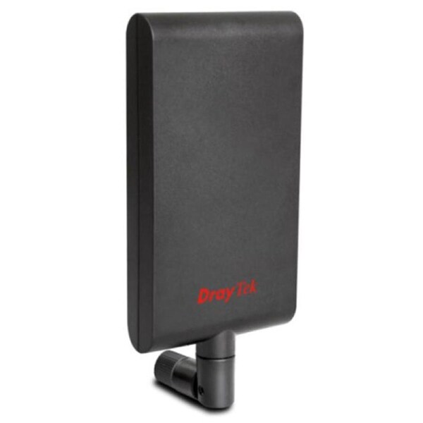 DrayTek DA2520 - 802.11ac/a/b/g/n - Indoor Patch Antenna with 10 dBi @ 5 GHz / 7.5 dBi @ 2.4 GHz (Black)