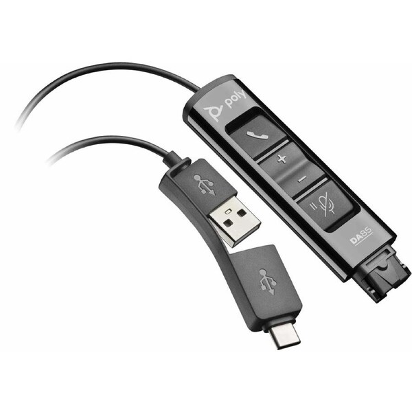 HP Poly Da85 Usb To Qd Adapter Interface Adapter