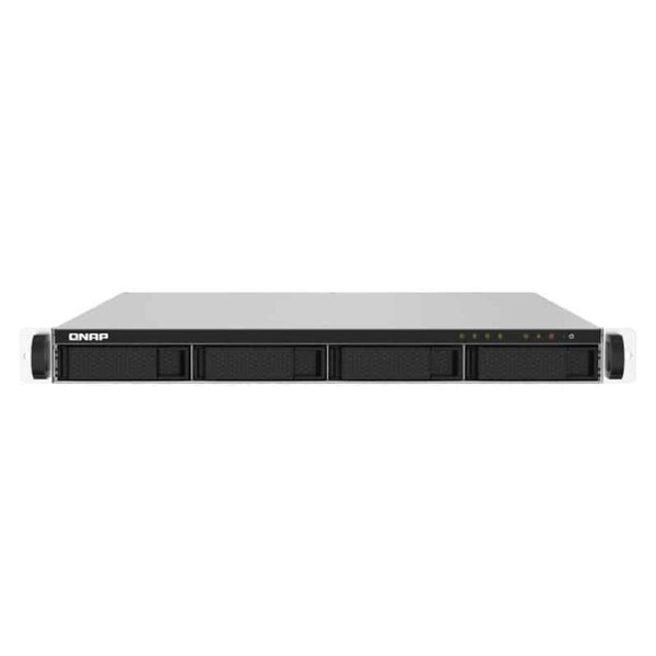 QNAP TS-432PXU-RP-2G 4-Bay 1U rackmount NAS Cortex-A57 quad-core 1.7GHz CPU, 2GB DDR4 UDIMM RAM (max 16GB), SATA 6Gb/s, redundant PSU,3y wty (no RAIL incl)