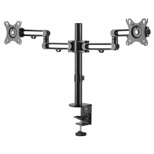 Startech Dual Monitor Desk Mount, Up To 32", Articulating, H/Adj, Vesa, 5Yr