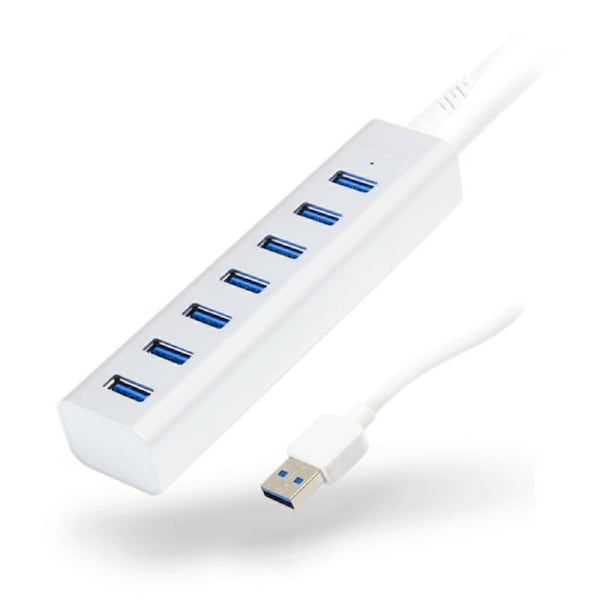 Alogic 7 Port USB HubAluminium Unibody With Power AdapterPrime Series Hubs - VPLU3H7AP