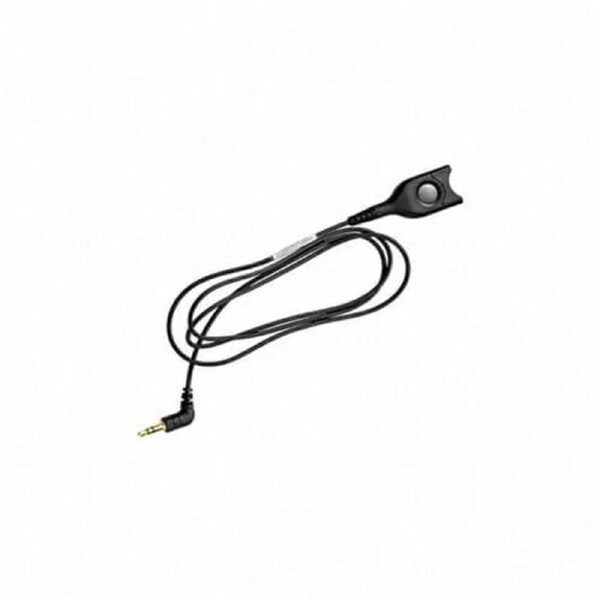 EPOS - SENNHEISER DECT/GSM cable: Easy Disconnect with 100 cm cable to 3.5mm - 3 pole jack plug without microphone damping (CCEL 193-2)