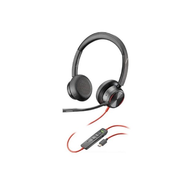 Buy HP Poly Blackwire 8225: Wired USB-C Headset for Clarity