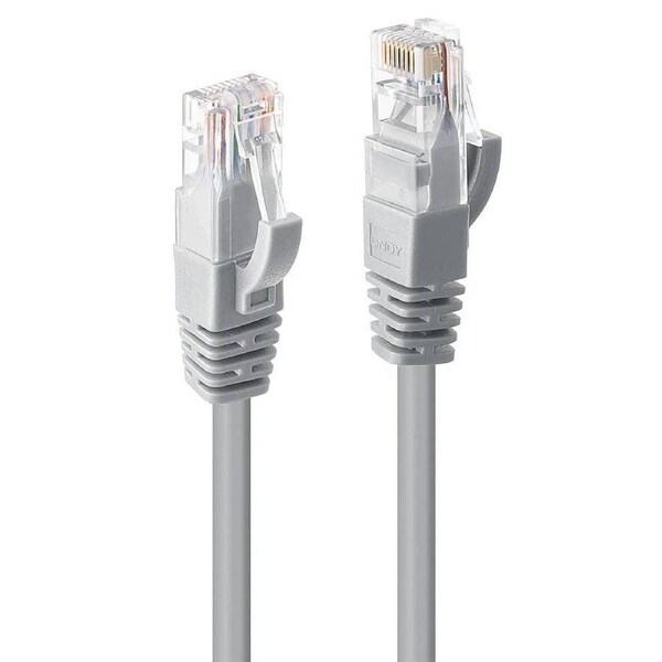 Lindy networking cable Grey 3 m Cat6 U/UTP (UTP)