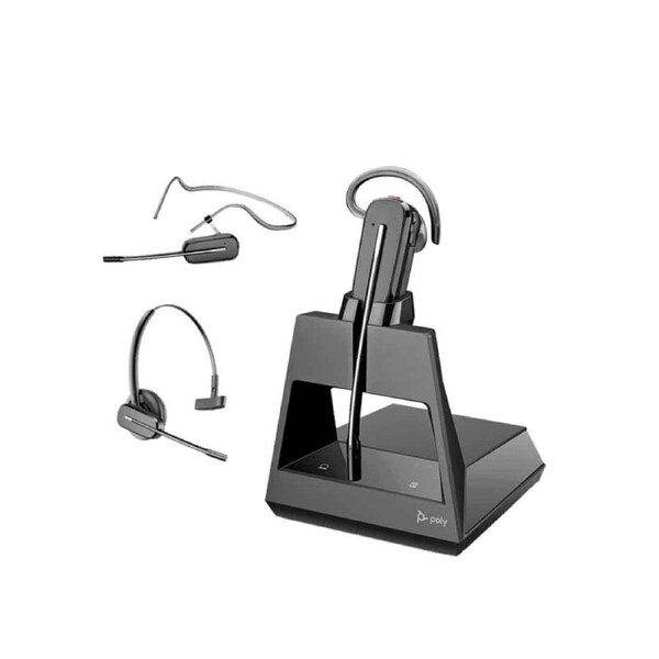 HP POLY Voyager 4245-M Office Wireless Headset +USB-A to Micro USB Cable