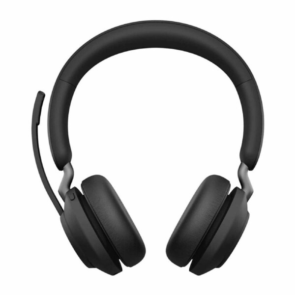 Jabra Evolve2 65 MS Stereo Binaural Bluetooth Headset, Link380a Dongle, Dedicated Microsoft Teams button