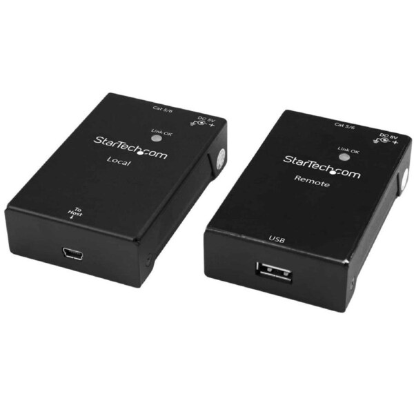 Startech Usb 2.0 Extender Kit Over Cat5E/Cat6 - Up To 50M - Powered 2Yr