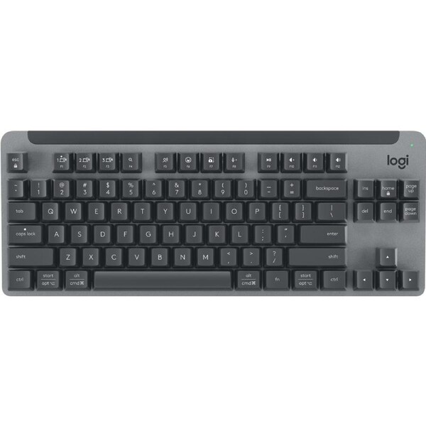 Logitech Signature K855 keyboard RF Wireless + Bluetooth QWERTY English Graphite