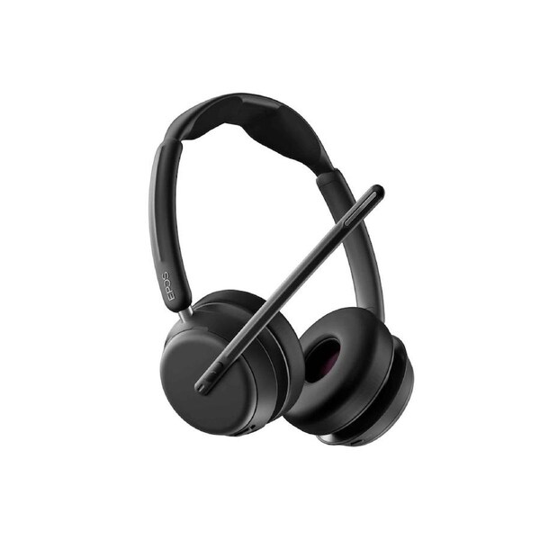 EPOS 1001134 IMPACT 1060 Duo Bluetooth Headset, For PC/Softphone, USB-C Connection, BTD 800a Dongle Included