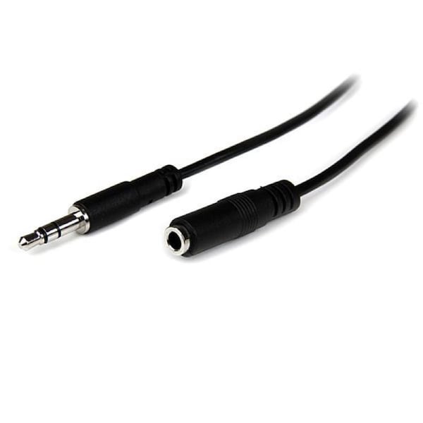 StarTech 1m Slim 3.5mm Stereo Extension - M/F