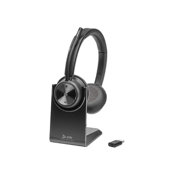 HP POLY Savi 7320 Office Headset Wireless Handheld Office/Call center Black