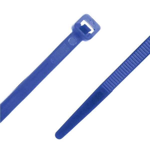 Alogic Ty-it Nylon Cable Tie Blue 300mm X 4.8mm(Bag of 100) Management Accessories - NC348BLU