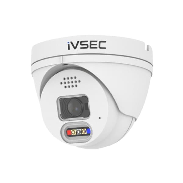 IVSEC NC110ADX Turret IP Camera 5mp 25fps 2.8mm Lens Full Colour Adv Det IVS