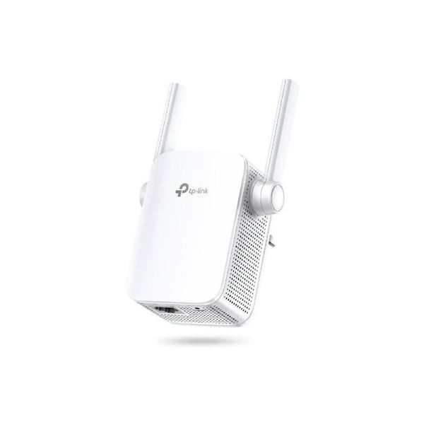 TP-Link RE205 AC750 Wi-Fi Range Extender, Dual Band: 2.4GHz @ 300Mbps, 5GHz @ 433Mbps.