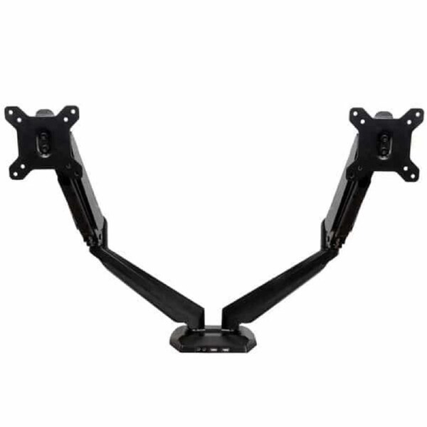 Startech Dual Monitor Desk Mount Up To 32" Full Motion, H/Adj, USB, Vesa, 2Yr