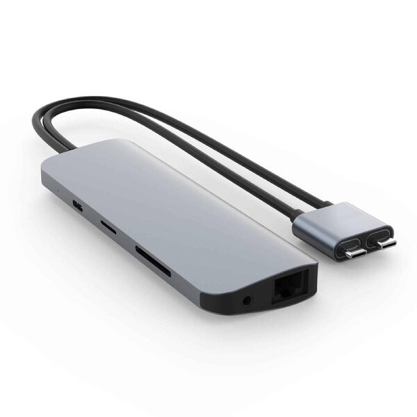 Targus HD392-GRAY Hyperdrive viper 10-IN-2 USB-C HUB