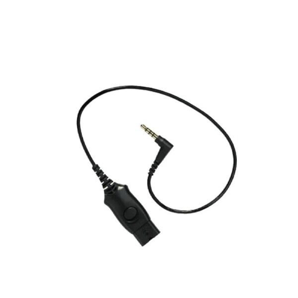 HP Poly Cable, Mo300, Qd To 3.5Mm Connects H-Top To Iphone