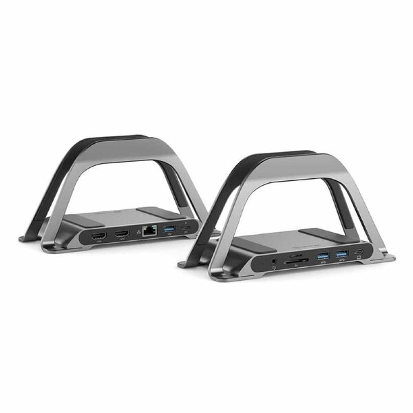 Alogic Bolt Plus 10-in-1 Usb-c Hub Laptop Docking Station With 100w Power Delivery USB Stations - ALDHDLR