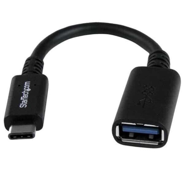 StarTech USB31CAADP USB-C to USB-A Adapter Cable - M/F - 6in - USB 3.0 (5Gbps) - USB-IF Certified