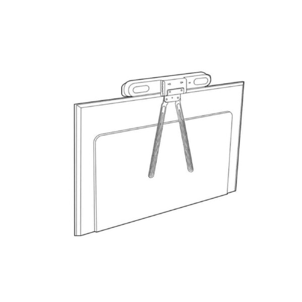 HP Poly Studio X52 Tv/Vesa Mounting Kit (Supports Top And Bottom Tv Mounting For Big Scree