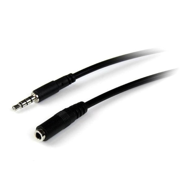 StarTech 2m 3.5mm 4 Position TRRS Headset Extension Cable - M/F