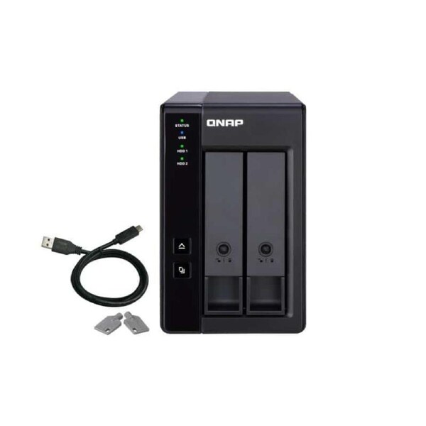 QNAP TR-002 USB 3.1 Gen. 2 RAID expansion enclosure 2yr wty