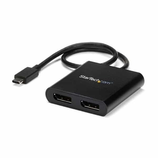 Startech Usb-C Multiport Adapter, 4K, Dp(2), Dual Display, Windows, 3Yr