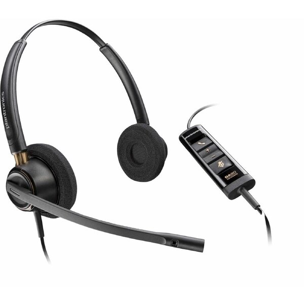 HP POLY EncorePro 525 USB-A Stereo Headset