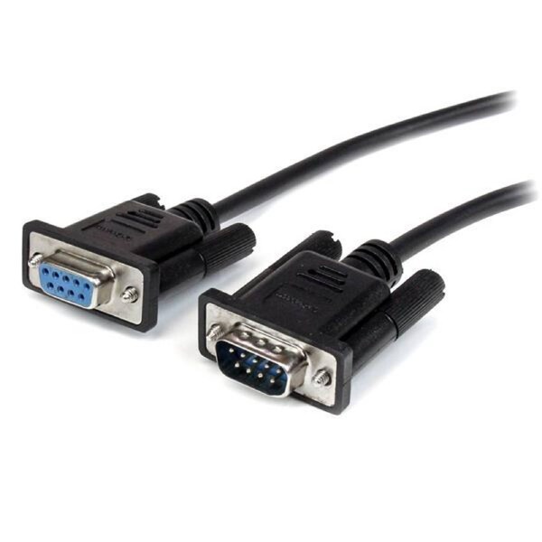 StarTech 3m Black Straight Through DB9 RS232 - M/F