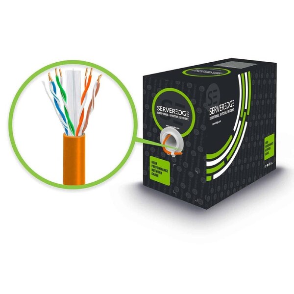 Serveredge C6UTSL305-OR Bulk Network Cables