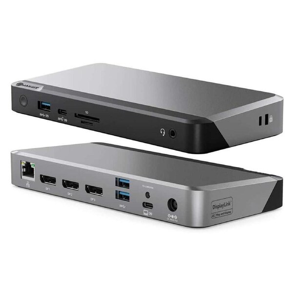 Alogic Universal Triple 4K Docking Station With 100w Power Delivery Prime DX3 Dock USB Stations - DUPRDX3-WW