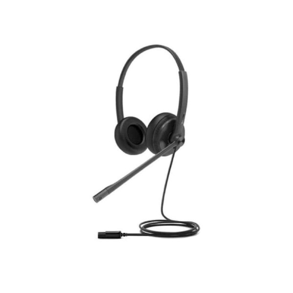 Yealink YHD342 - Wideband QD Dual Headset with Soft Leather Ear Cushion