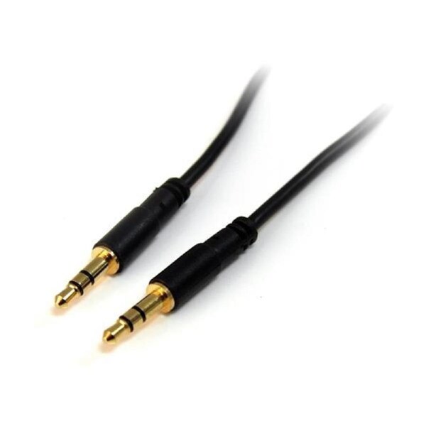StarTech 3 ft Slim 3.5mm Stereo - M/M