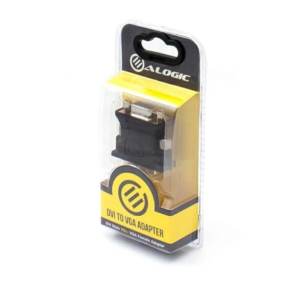 Alogic Premium Dvi-i (M) to VGA (F) AdapterMale FemaleRetail Blister Packaging DVI Cables & Adapters - DVI-VGA-MF