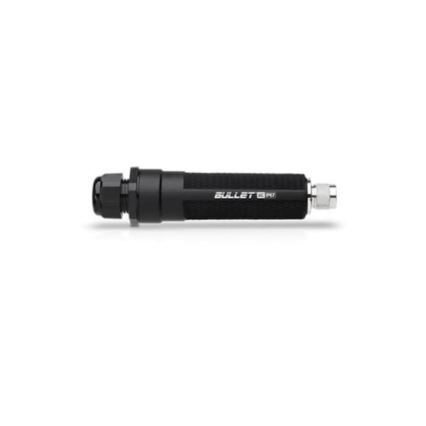 Ubiquiti Bullet, Dual Band, 802.11 AC, Titanium Series - Used for PtP / PtMP links - Uses N-Male Connector for antenna Couple