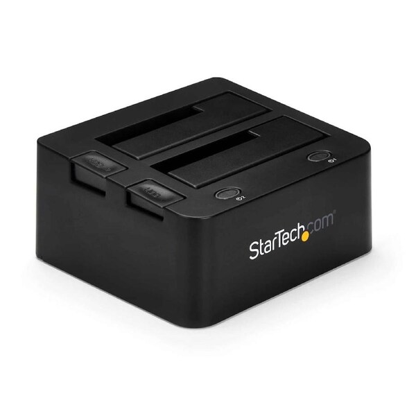 StarTech UNIDOCKU33 storage drive docking station USB 3.2 Gen 1 (3.1 Gen 1) Type-B Black