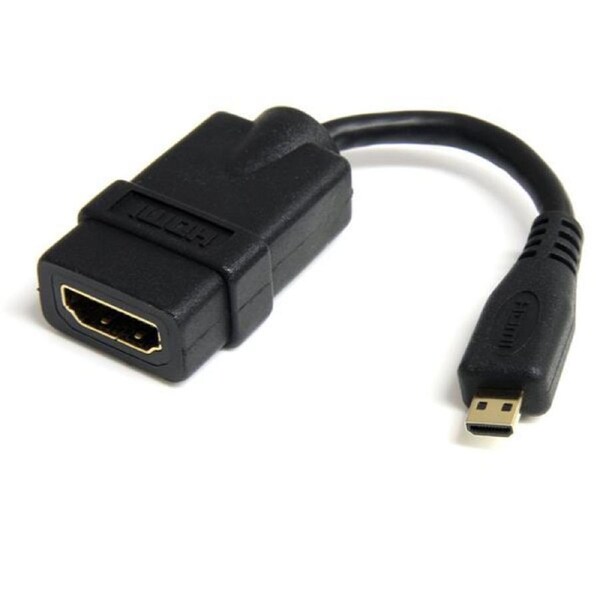 StarTech 5in High Speed HDMI Adapter Cable - HDMI to HDMI Micro F/M