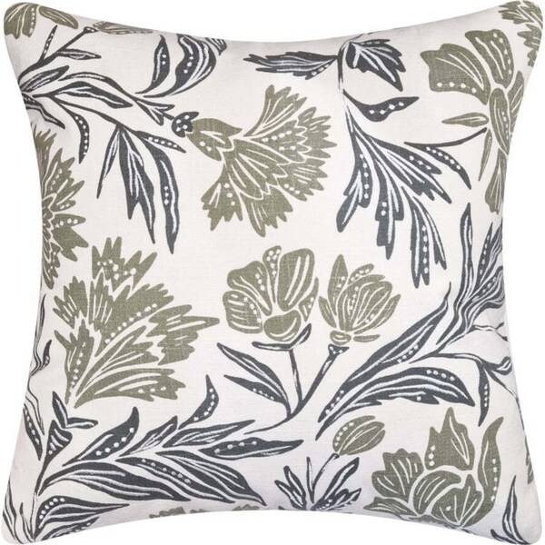 J.Elliot Home Sienna Cushion 50x50cm Ivory Multicolour Modern House Decor