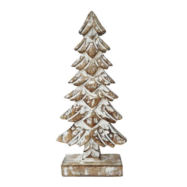 J.Elliot Home Grace Christmas Tree Decoration White & Natural Modern Home Decor