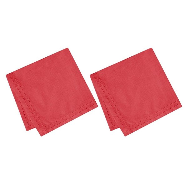 2x J.Elliot Home Simon Dinnerware Napkin 45x45cm Red Modern Home/House Decor