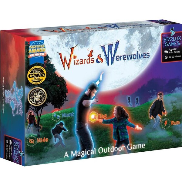 Starlux Games Wizards & Werewolves A Magical Outdoor Game Of Hide & Seek 8y+