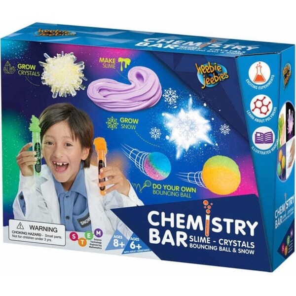 Heebie Jeebies Science Chemistry Bar Kids/Children Experiment Kit Assorted 6-8y+
