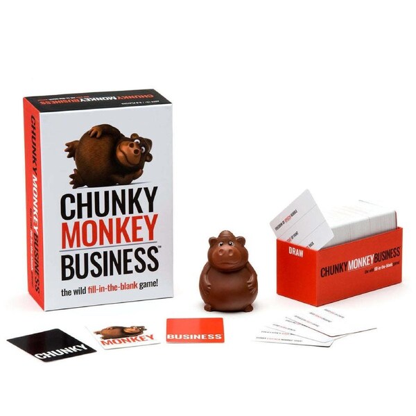 The Good Game Company Chunky Monkey Business Kids/Family Party Card Game 10+