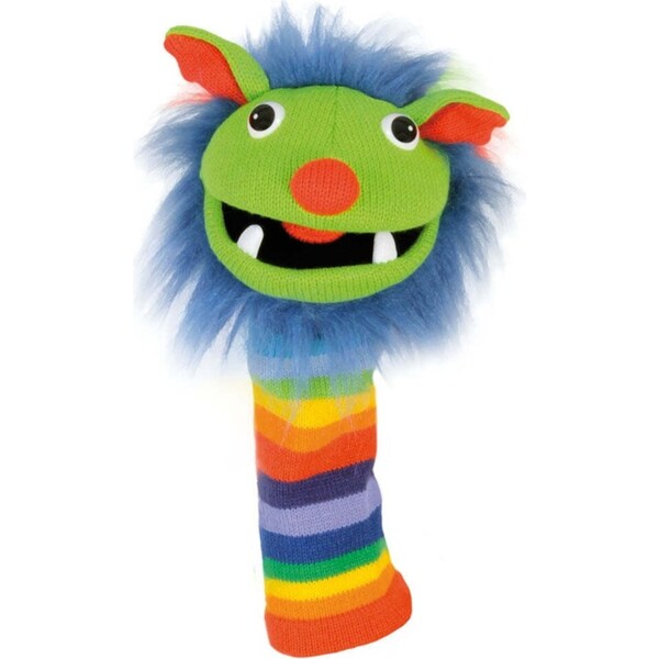 The Puppet Company Rainbow Sockettes 38cm Fun Play Hand Toy Kids/Children 18m+